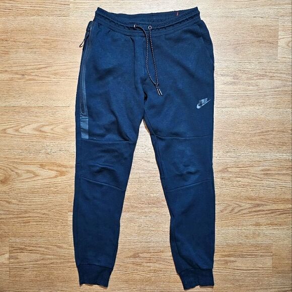 Nike Tech Pack Fleece Joggers Pants Classic Black Men's Small S NSW Sportswear - Picture 1 of 11